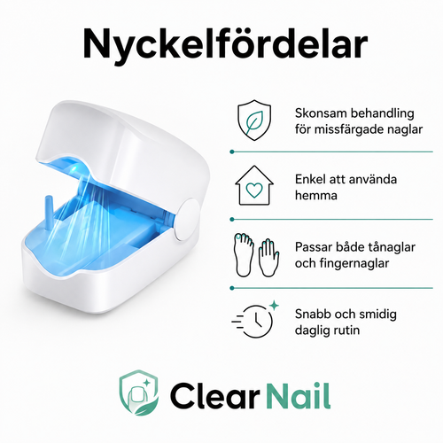 ClearNail – För klarare och fräschare naglar hemma